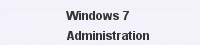 Windows 7|Administration