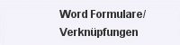 Word Formulare/|Verknüpfungen